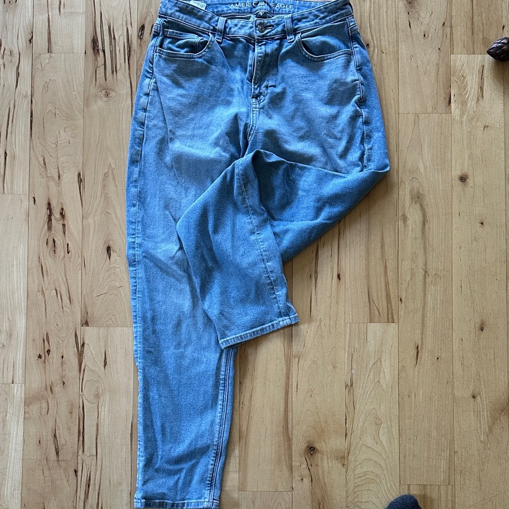 American Eagle Outfitters Blue Straight Leg Jeans